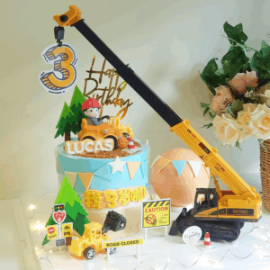Dig & Lift Party Cake 挖掘工程派对蛋糕