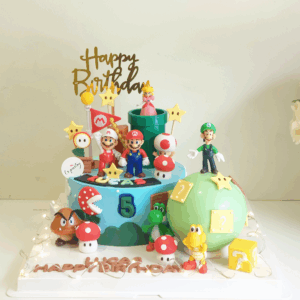 Mario’s Starry Adventure Cake 马力欧的星际冒险蛋糕